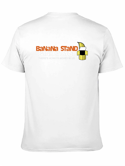 Camiseta Negra Banana Stand Bank & Trust