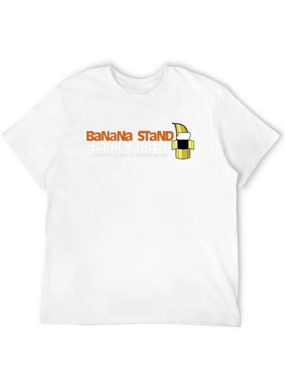 Camiseta Negra Banana Stand Bank & Trust