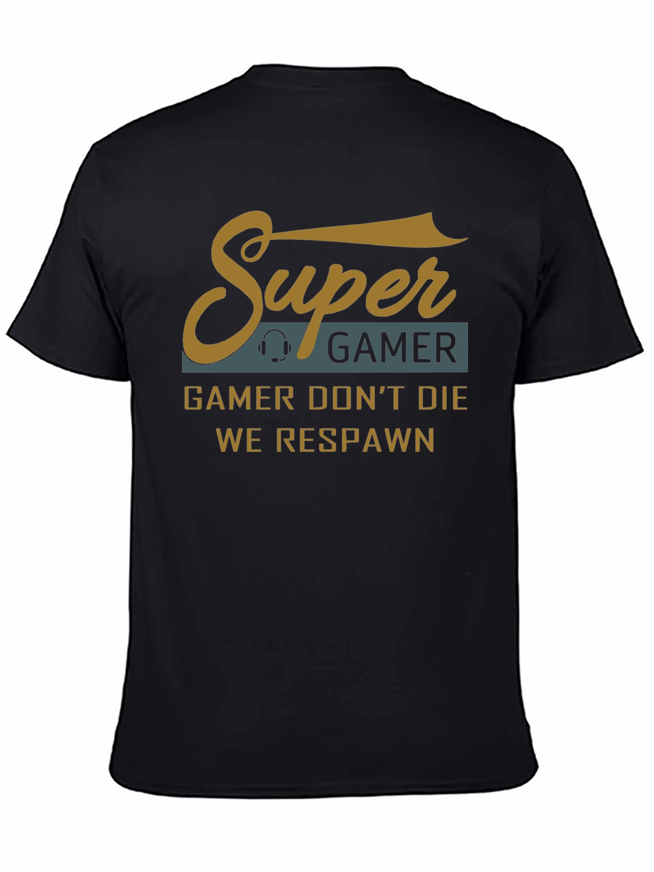 Camiseta Gamer - Super Gamer No Muere