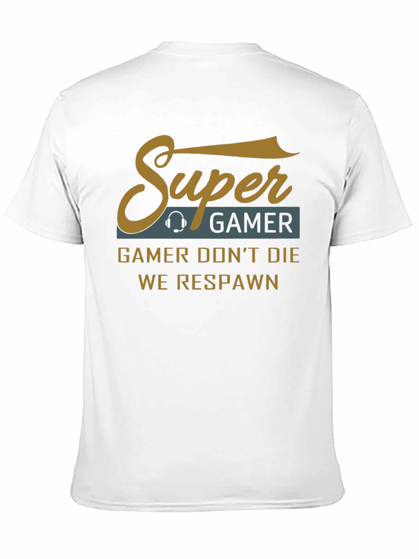 Camiseta Gamer - Super Gamer No Muere