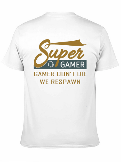 Camiseta Gamer - Super Gamer No Muere