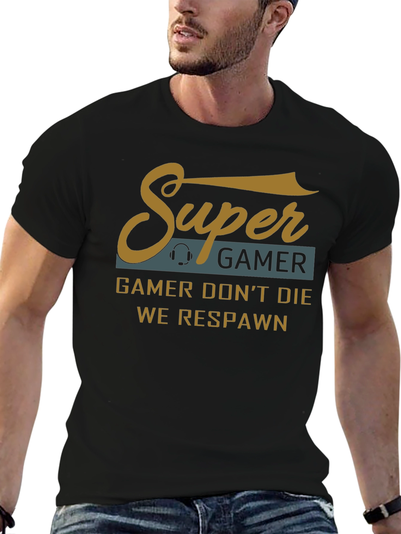 Camiseta Gamer - Super Gamer No Muere