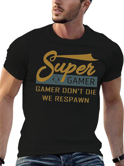 Camiseta Gamer - Super Gamer No Muere