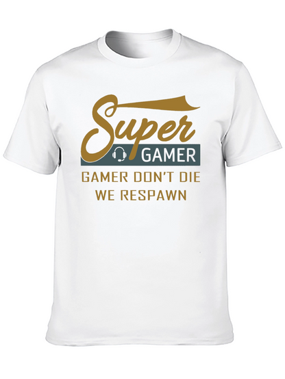 Camiseta Gamer - Super Gamer No Muere
