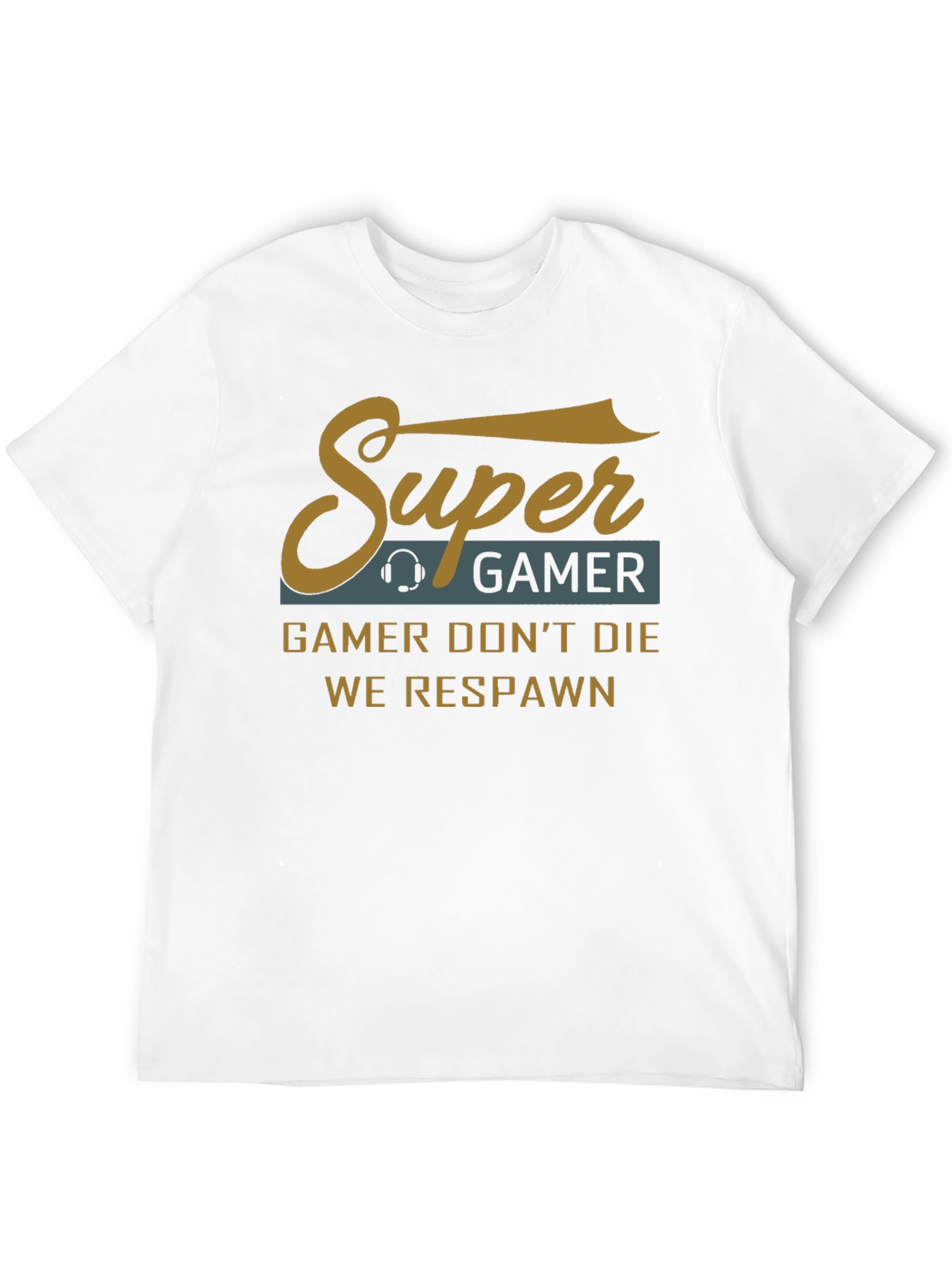 Camiseta Gamer - Super Gamer No Muere