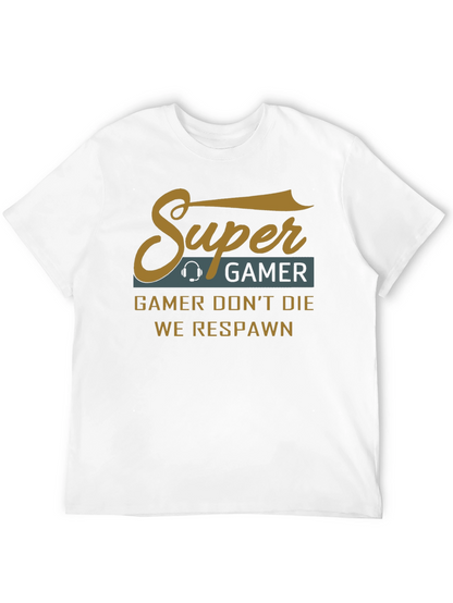Camiseta Gamer - Super Gamer No Muere