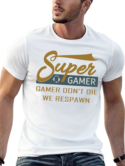 Camiseta Gamer - Super Gamer No Muere