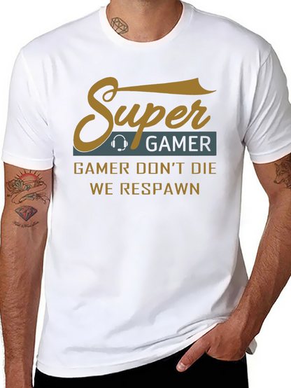 Camiseta Gamer - Super Gamer No Muere