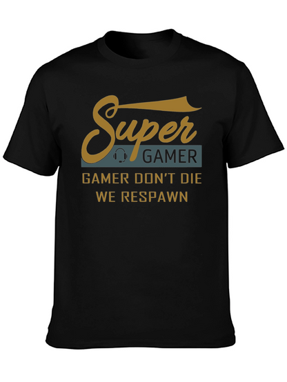 Camiseta Gamer - Super Gamer No Muere