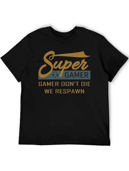 Camiseta Gamer - Super Gamer No Muere