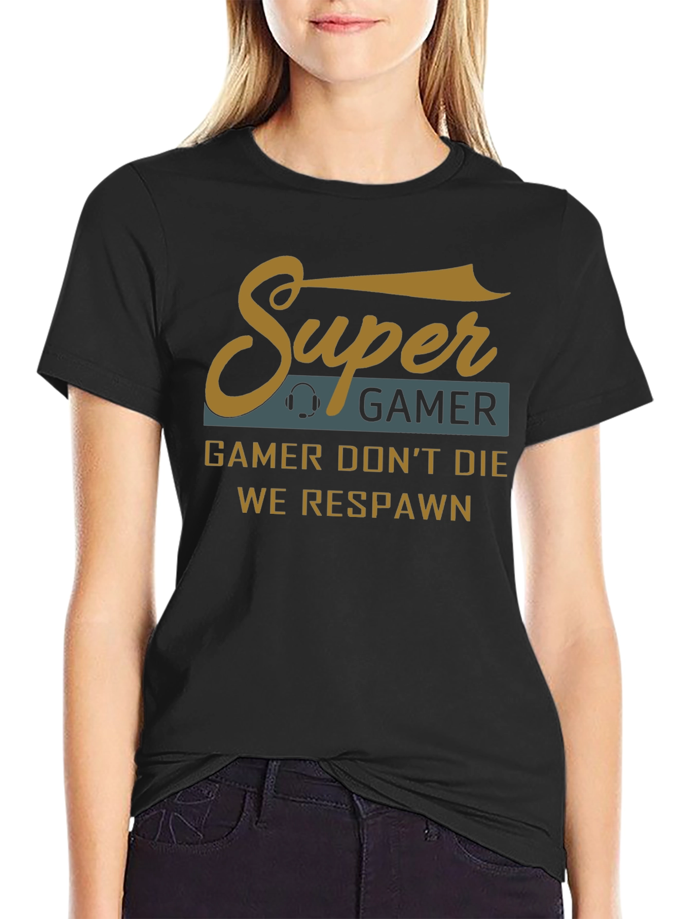 Camiseta Gamer - Super Gamer No Muere