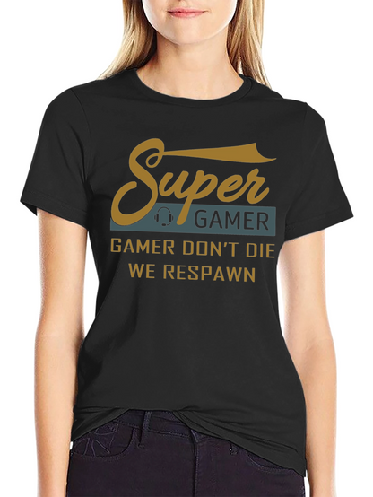Camiseta Gamer - Super Gamer No Muere