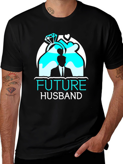 Camiseta Futuro Esposo Diseño Moderno