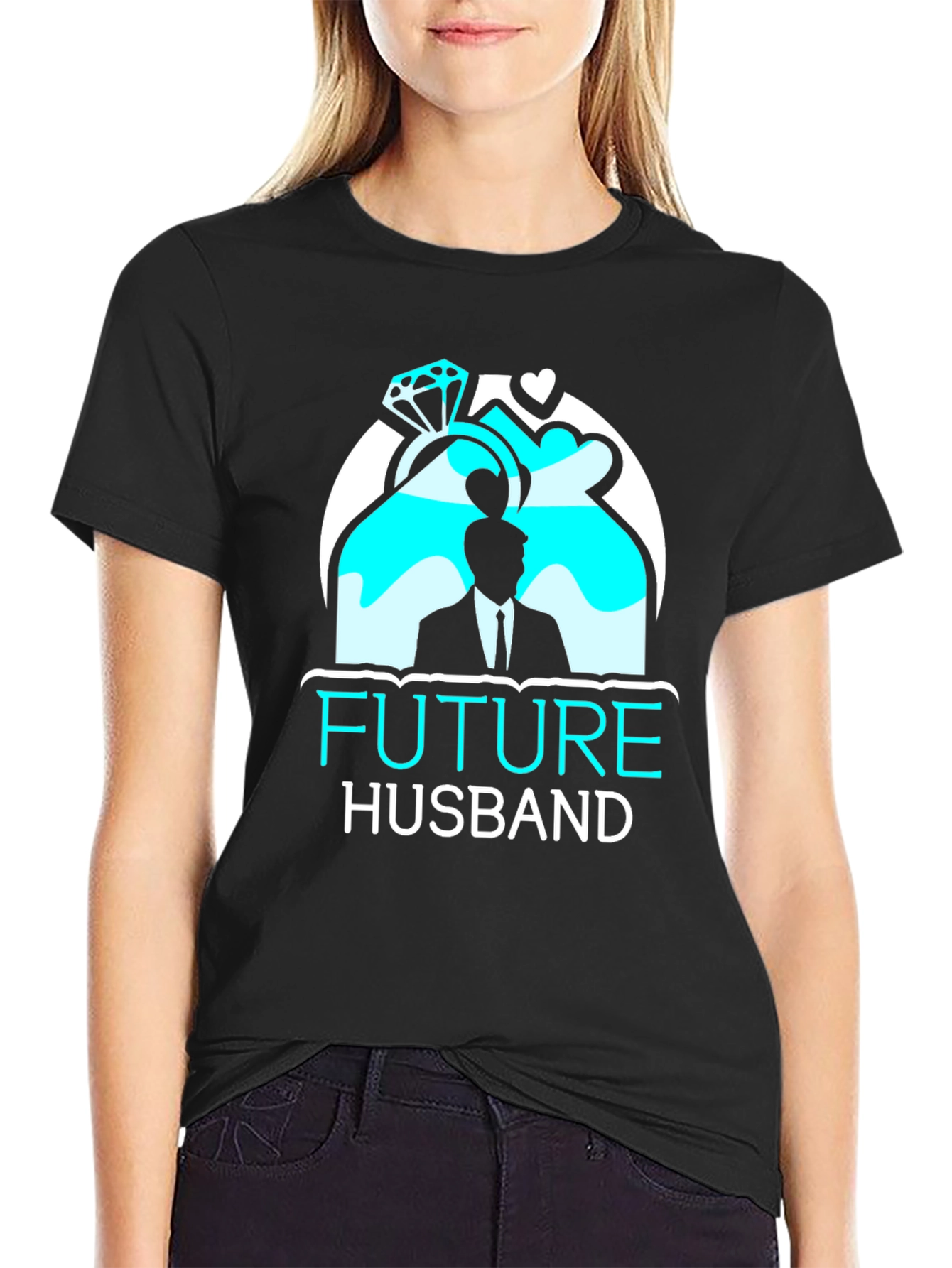 Camiseta Futuro Esposo Diseño Moderno