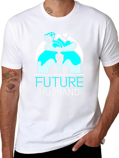 Camiseta Futuro Esposo Diseño Moderno
