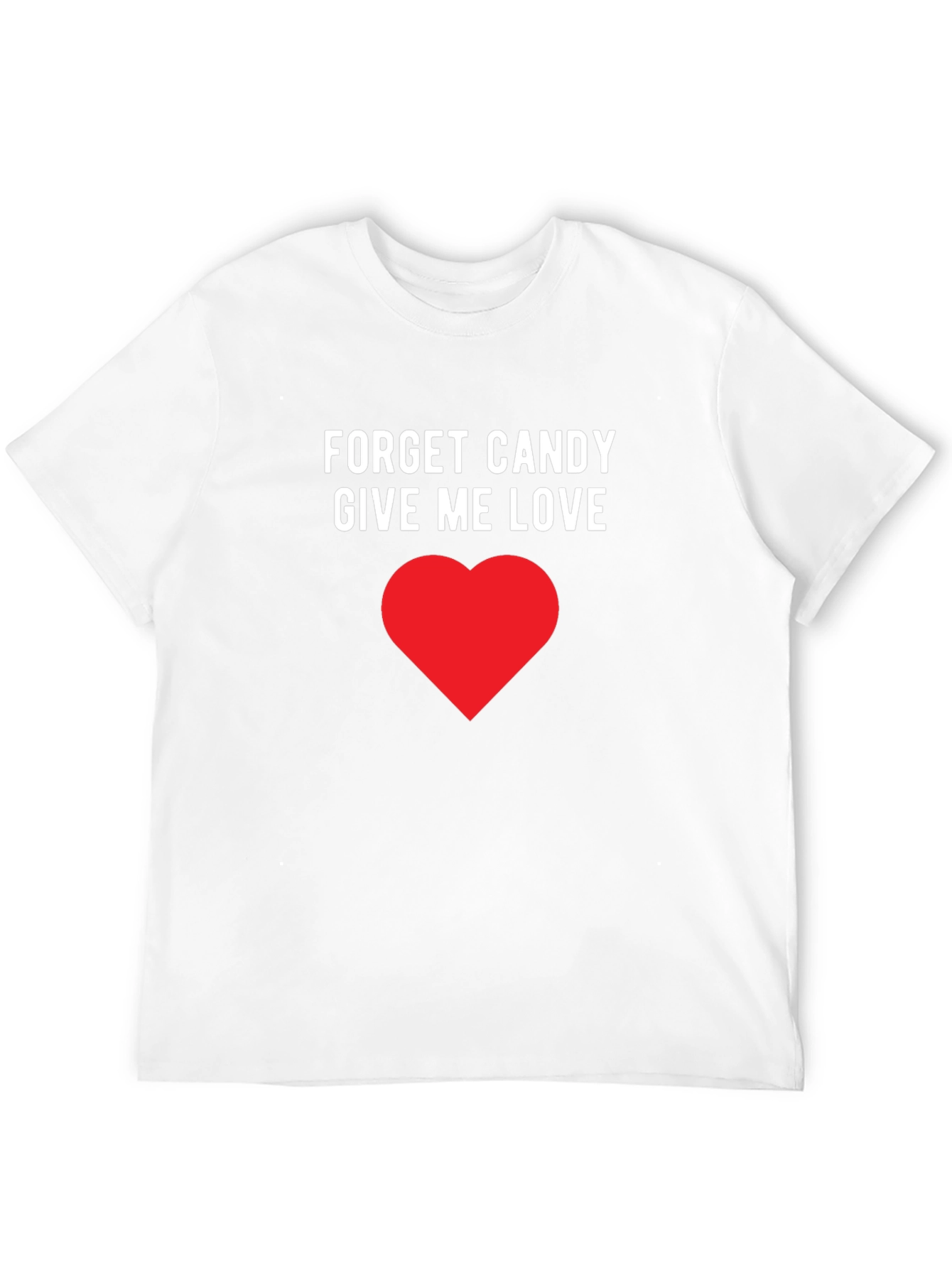 Camiseta Negra Olvida el Caramelo Dame Amor