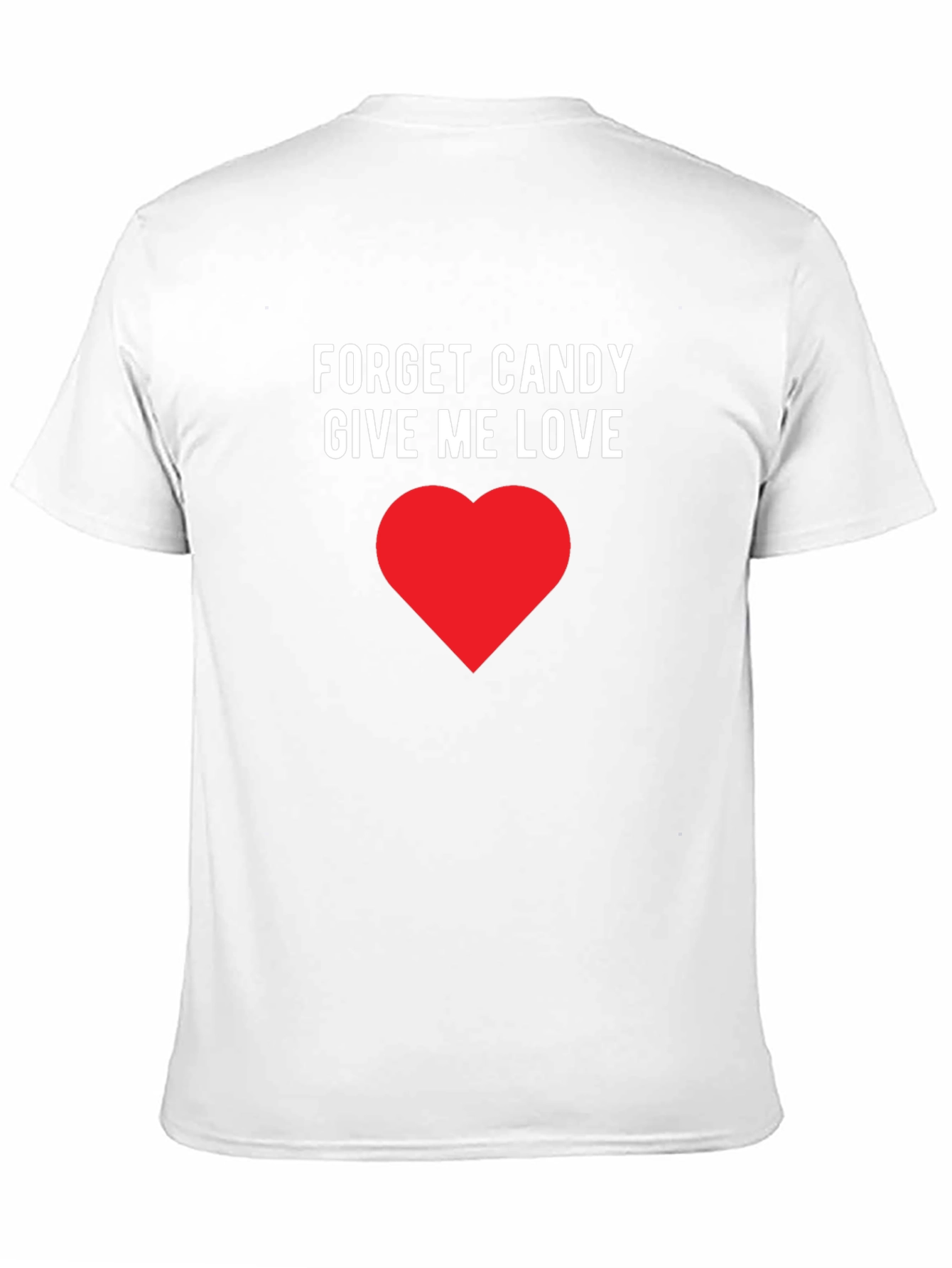 Camiseta Negra Olvida el Caramelo Dame Amor