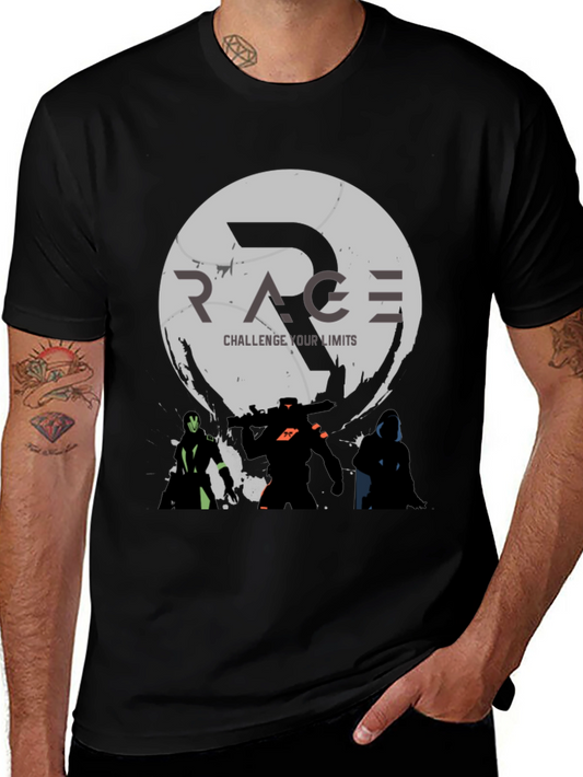 Camiseta Negra RACE: Challenge Your Limits