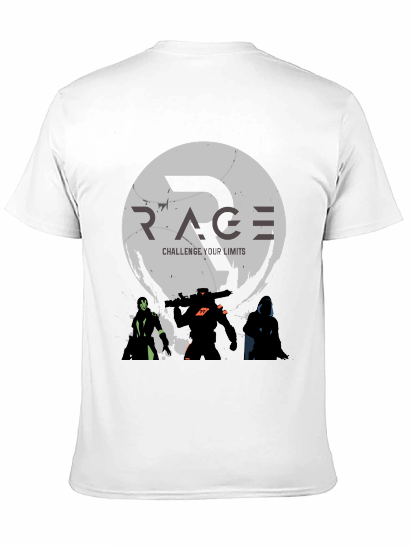 Camiseta Negra RACE: Challenge Your Limits