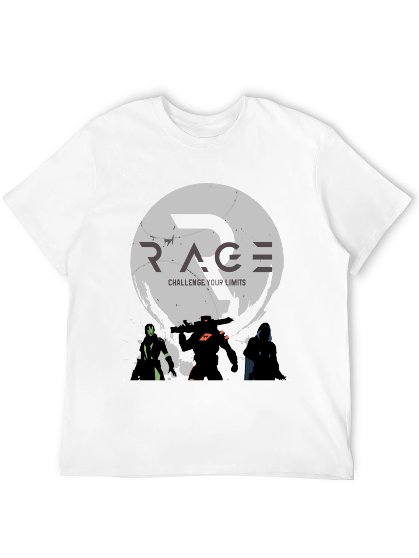 Camiseta Negra RACE: Challenge Your Limits