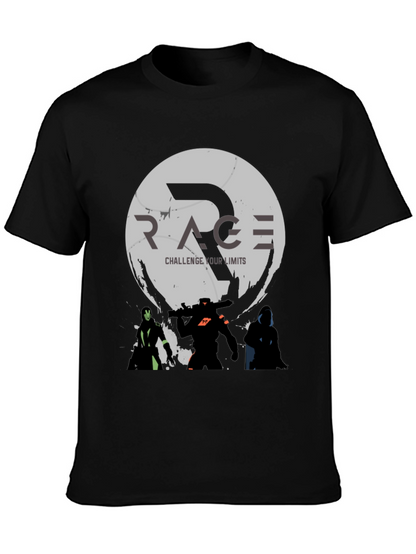 Camiseta Negra RACE: Challenge Your Limits
