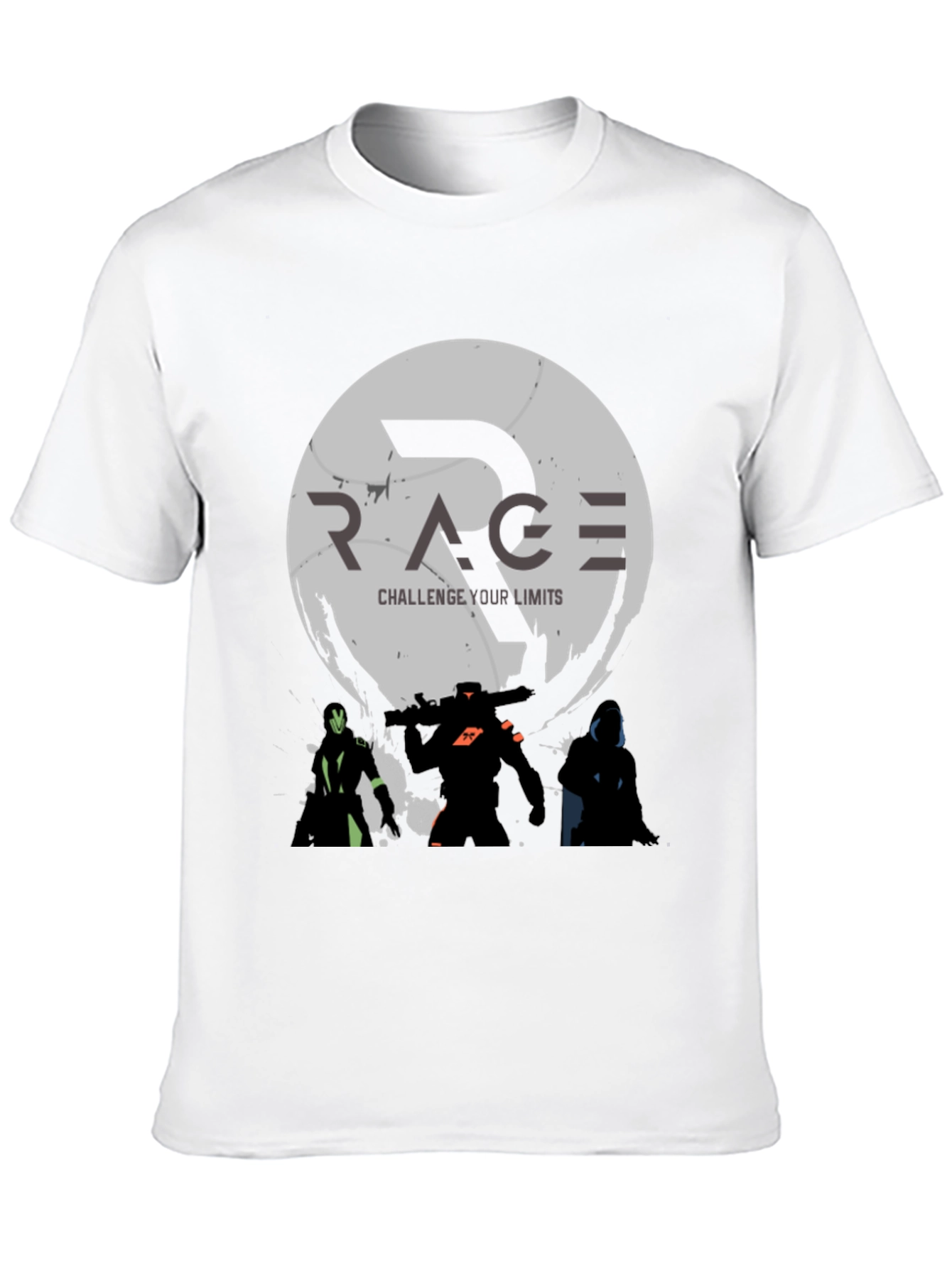 Camiseta Negra RACE: Challenge Your Limits