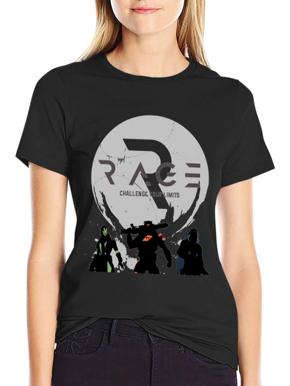 Camiseta Negra RACE: Challenge Your Limits