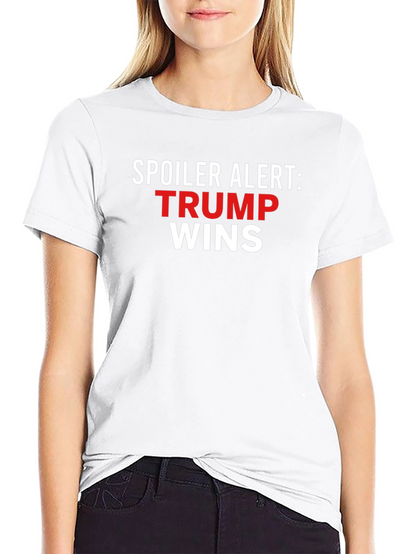 Camiseta: Alerta Spoiler Trump Gana