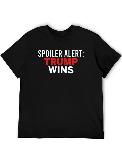 Camiseta: Alerta Spoiler Trump Gana
