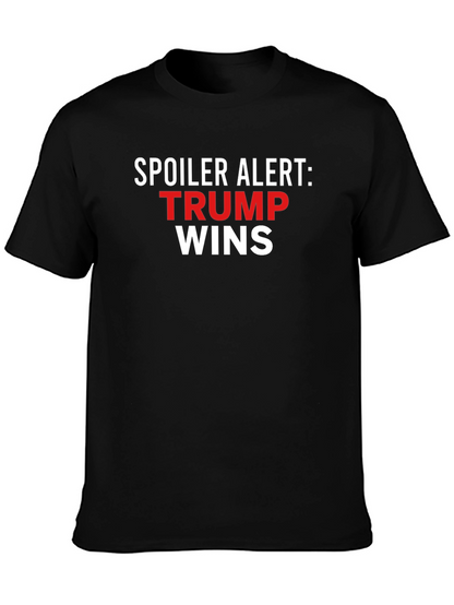Camiseta: Alerta Spoiler Trump Gana