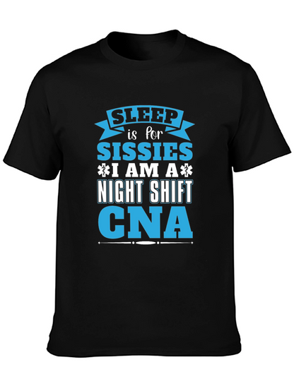 Camiseta Divertida CNA - Turno de Noche