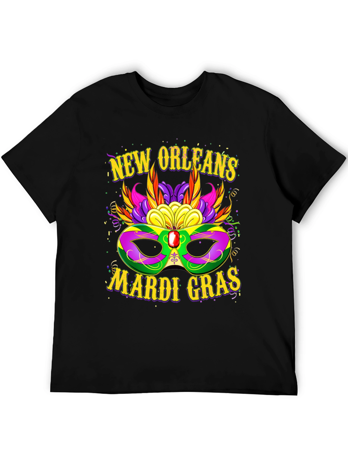 Camiseta Mardi Gras Nueva Orleans