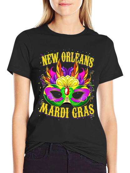 Camiseta Mardi Gras Nueva Orleans