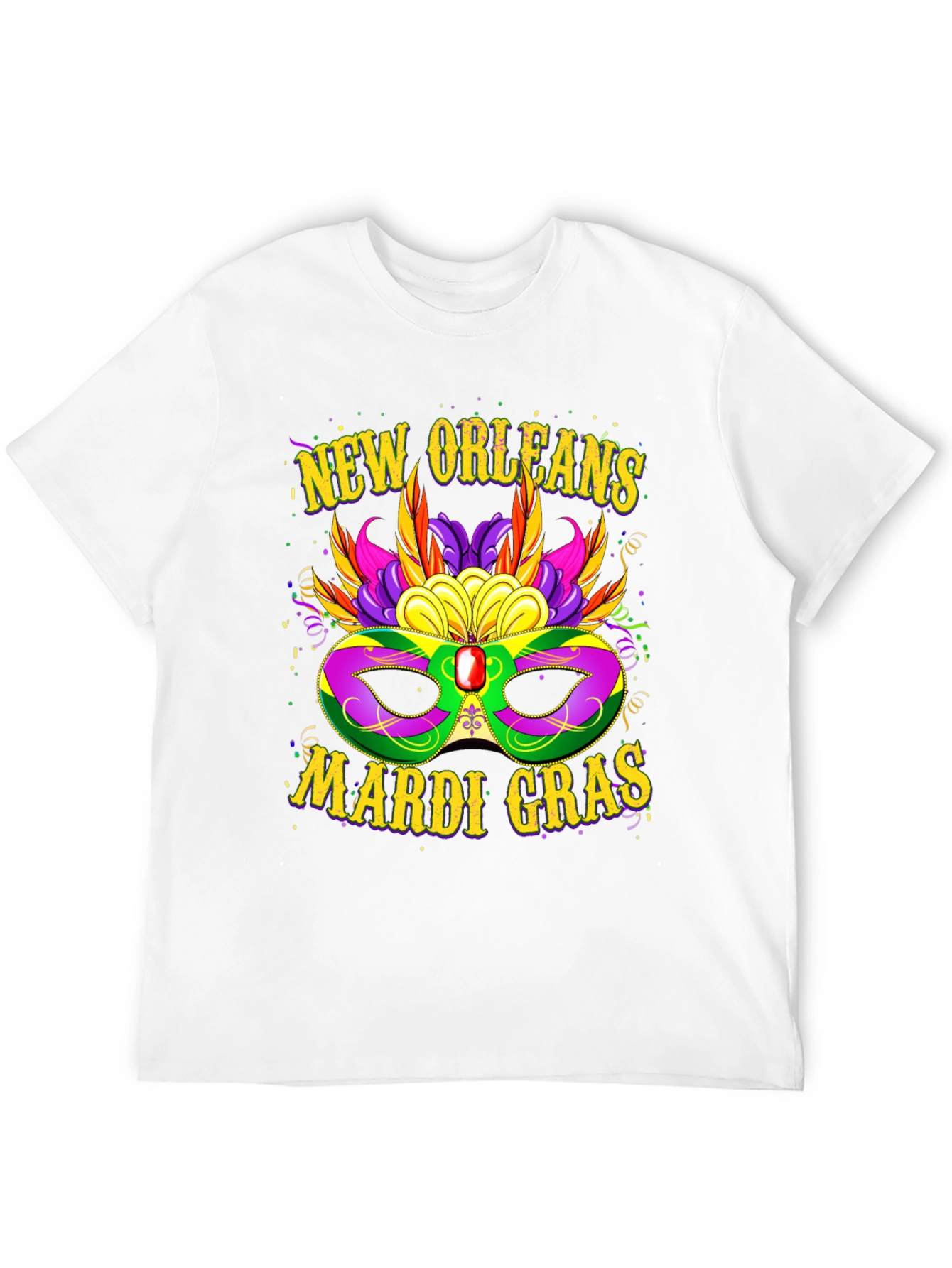 Camiseta Mardi Gras Nueva Orleans
