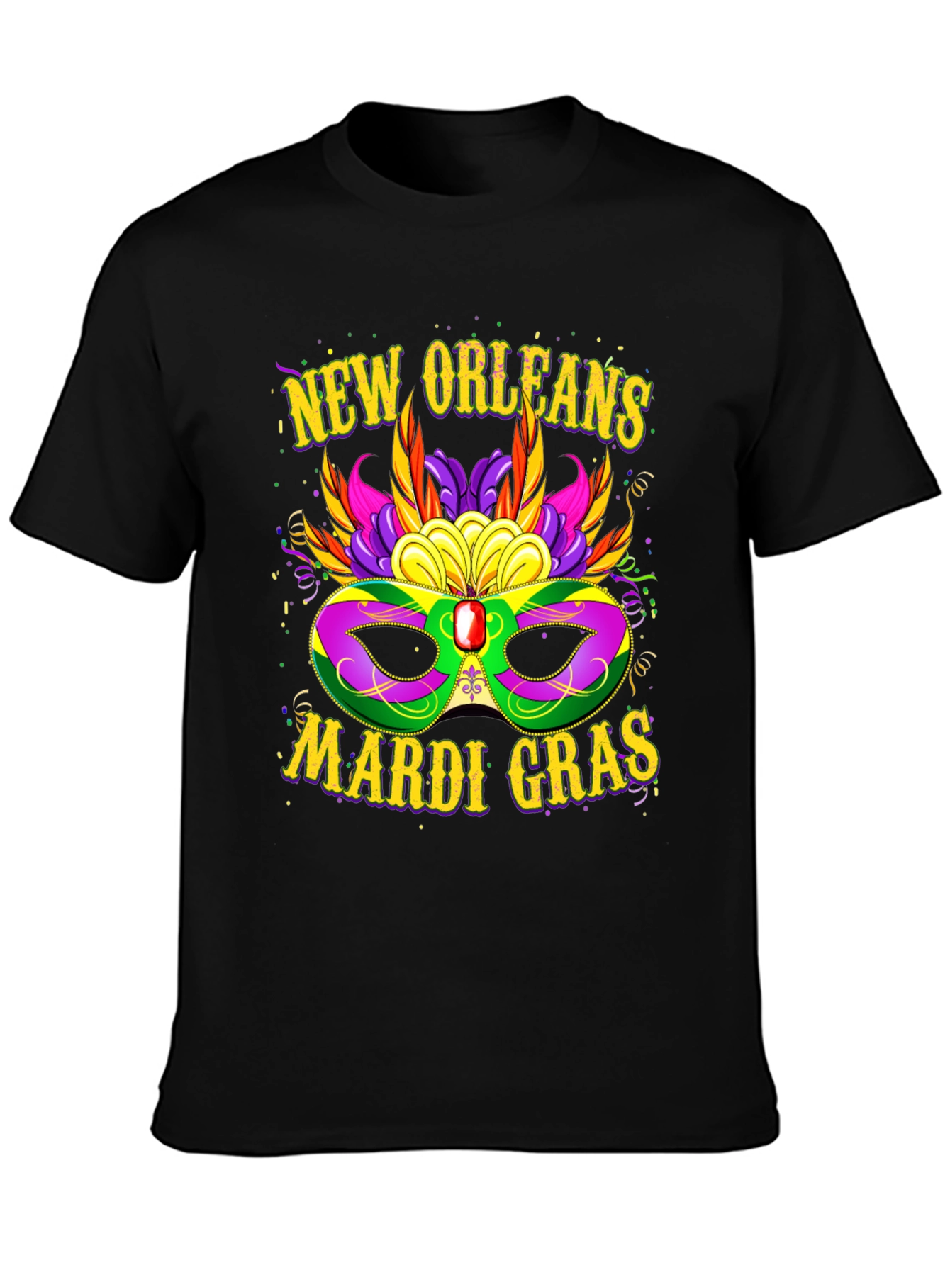 Camiseta Mardi Gras Nueva Orleans