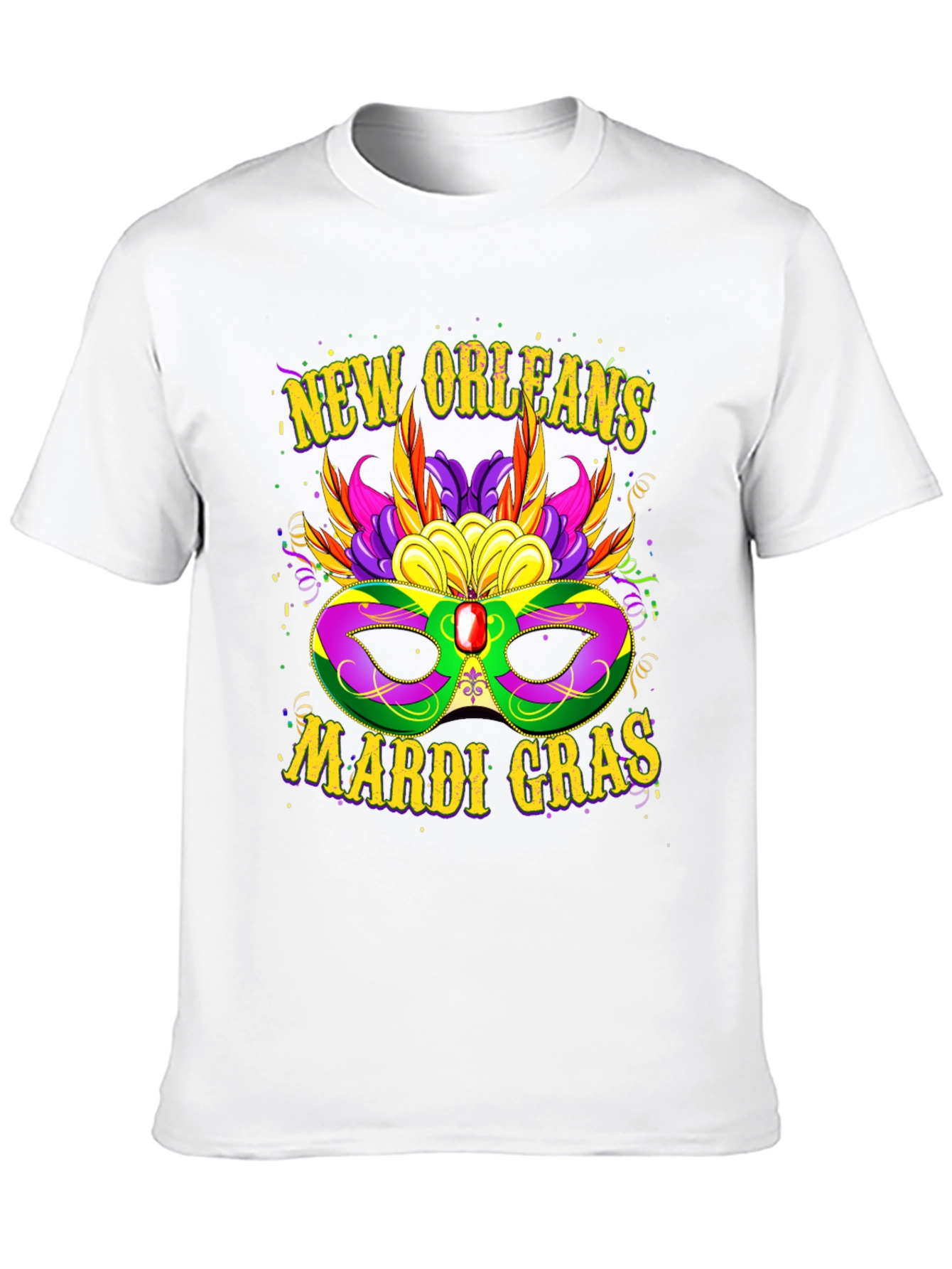 Camiseta Mardi Gras Nueva Orleans
