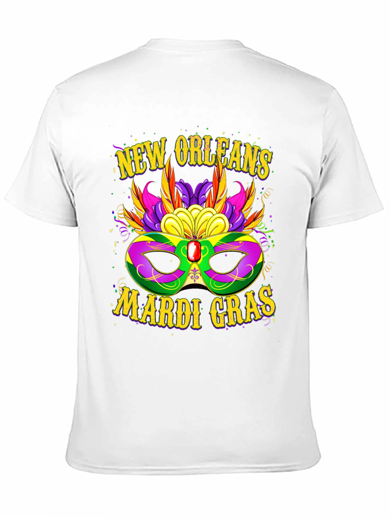Camiseta Mardi Gras Nueva Orleans