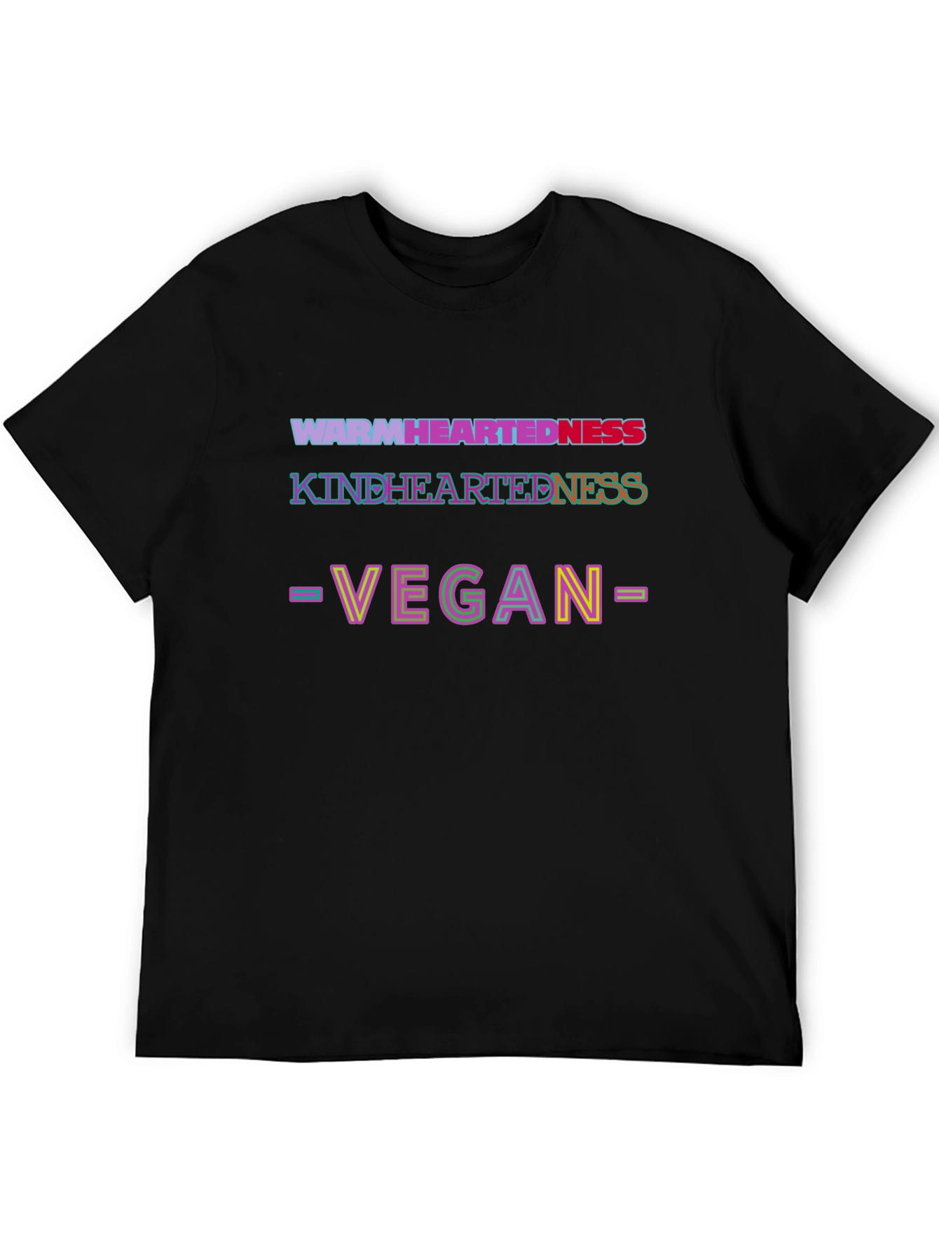 Camiseta Vegana con Mensaje Positivo