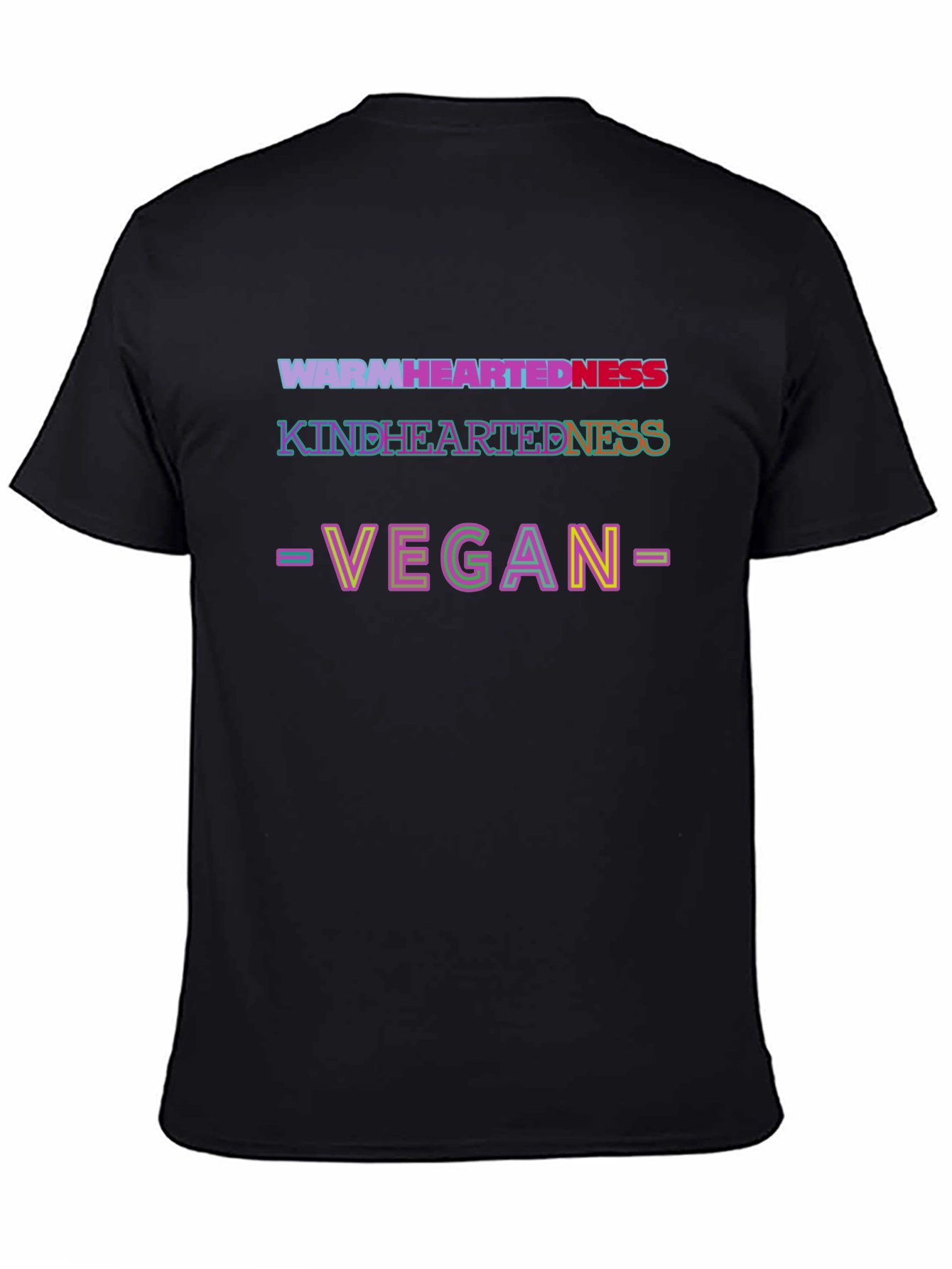 Camiseta Vegana con Mensaje Positivo
