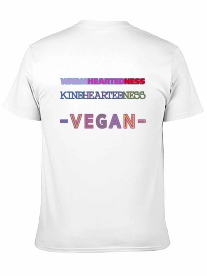 Camiseta Vegana con Mensaje Positivo