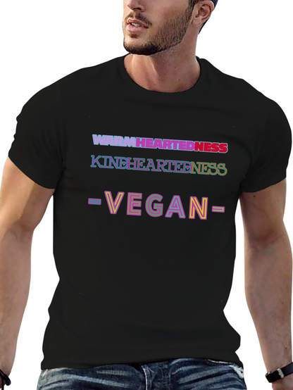 Camiseta Vegana con Mensaje Positivo