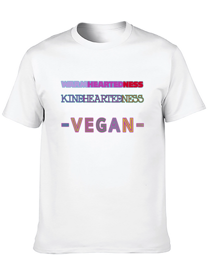 Camiseta Vegana con Mensaje Positivo
