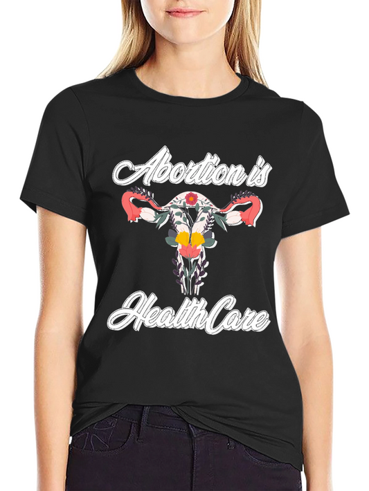Camiseta Aborto es Cuidado de la Salud Floral