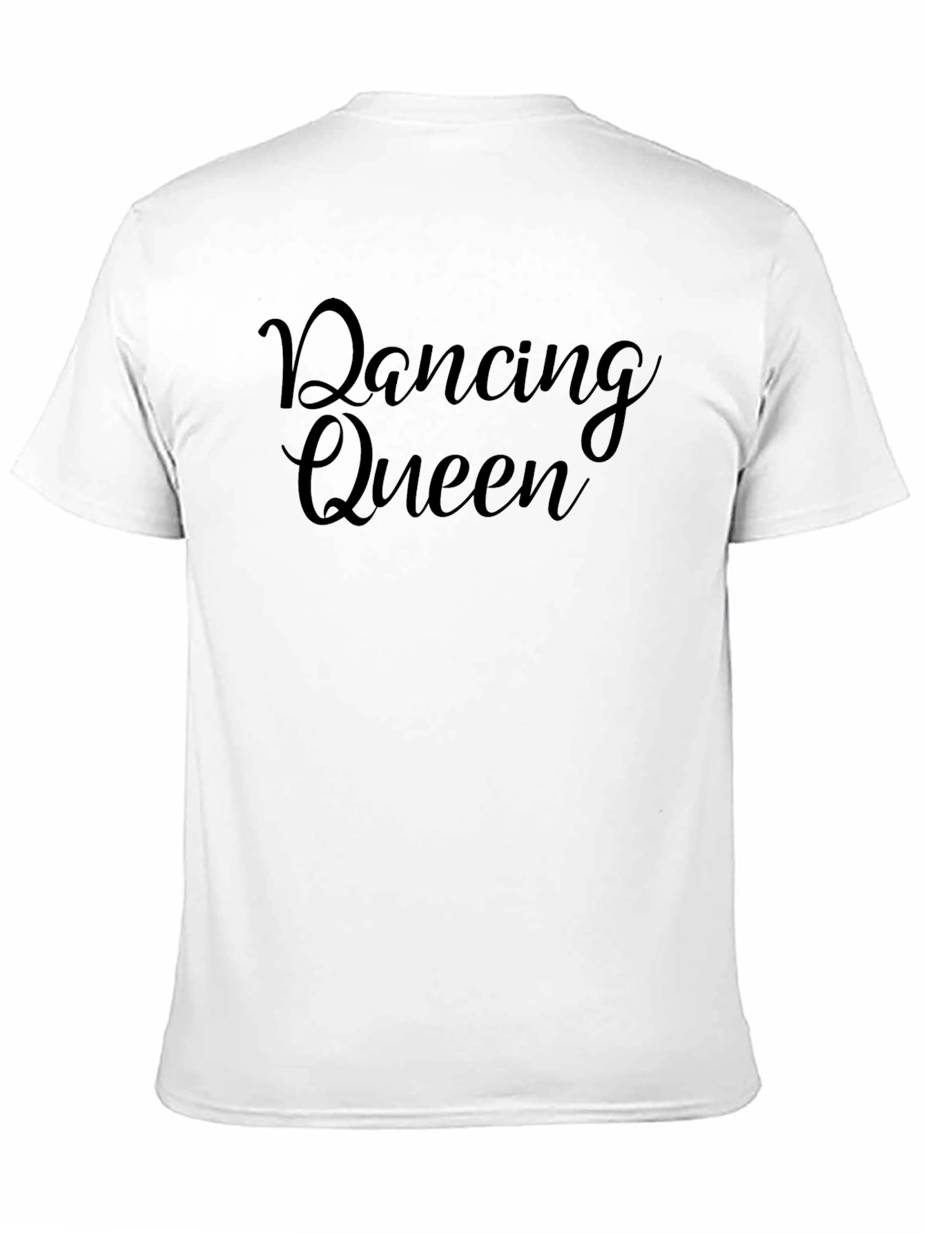 Camiseta Negra Dancing Queen para Hombre
