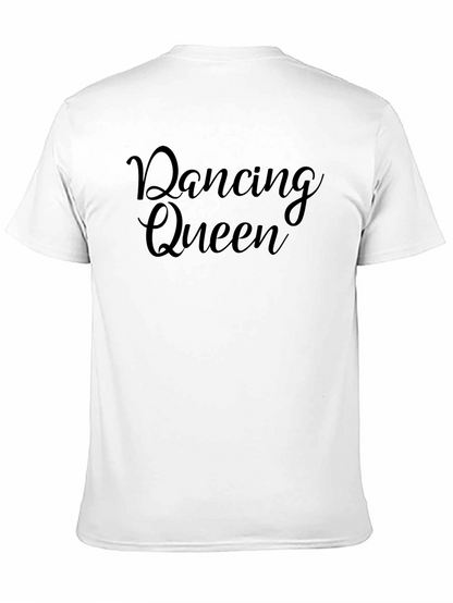 Camiseta Negra Dancing Queen para Hombre