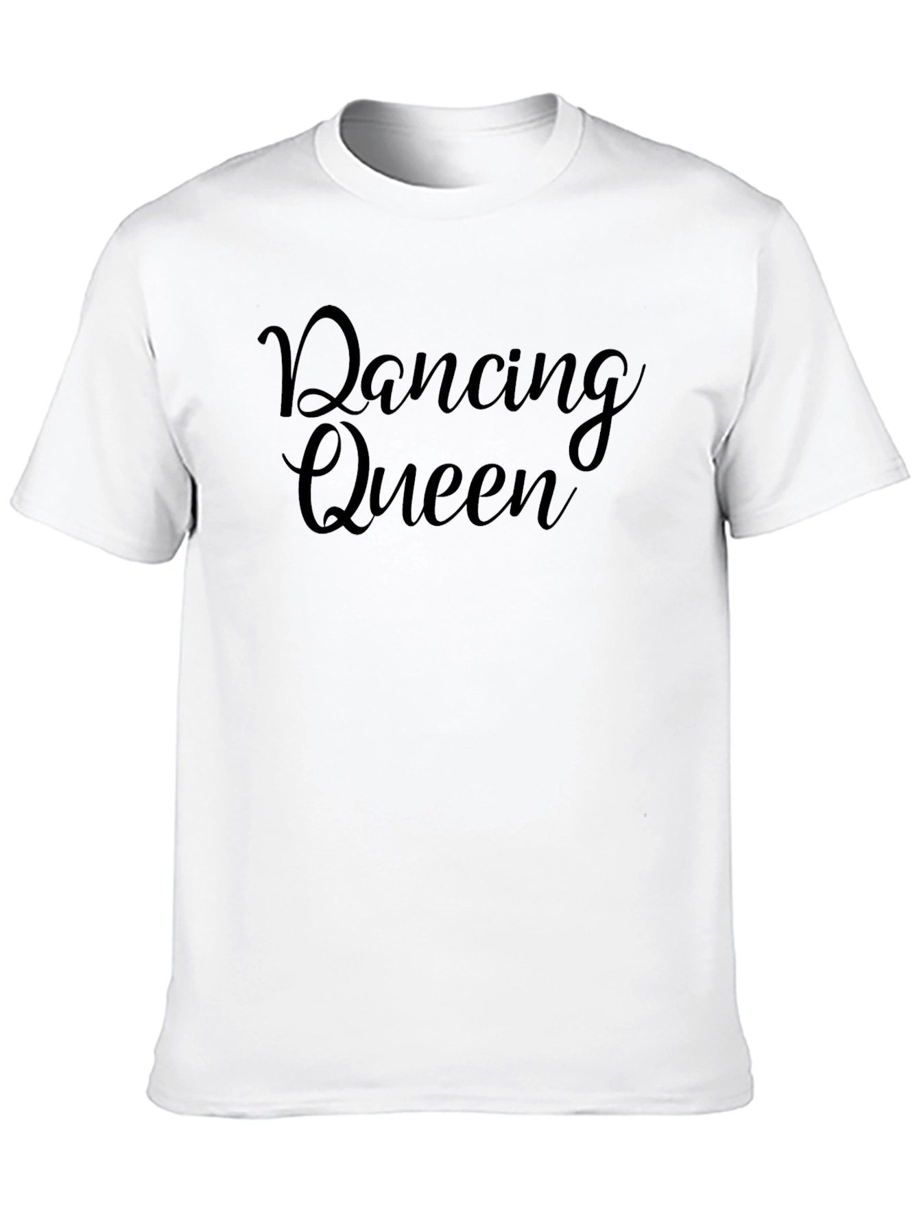 Camiseta Negra Dancing Queen para Hombre