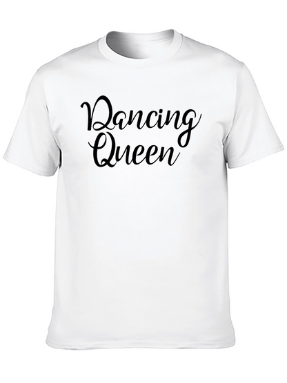 Camiseta Negra Dancing Queen para Hombre