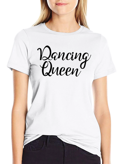 Camiseta Negra Dancing Queen para Hombre