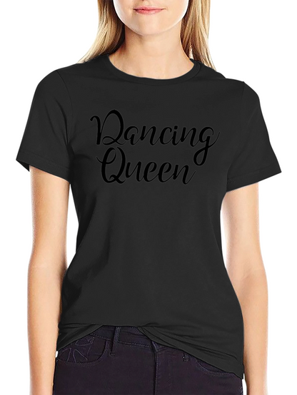 Camiseta Negra Dancing Queen para Hombre