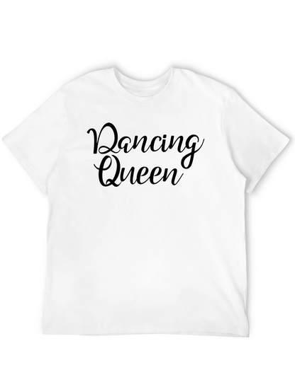 Camiseta Negra Dancing Queen para Hombre